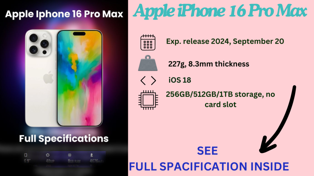 Apple iPhone 16 Pro Max